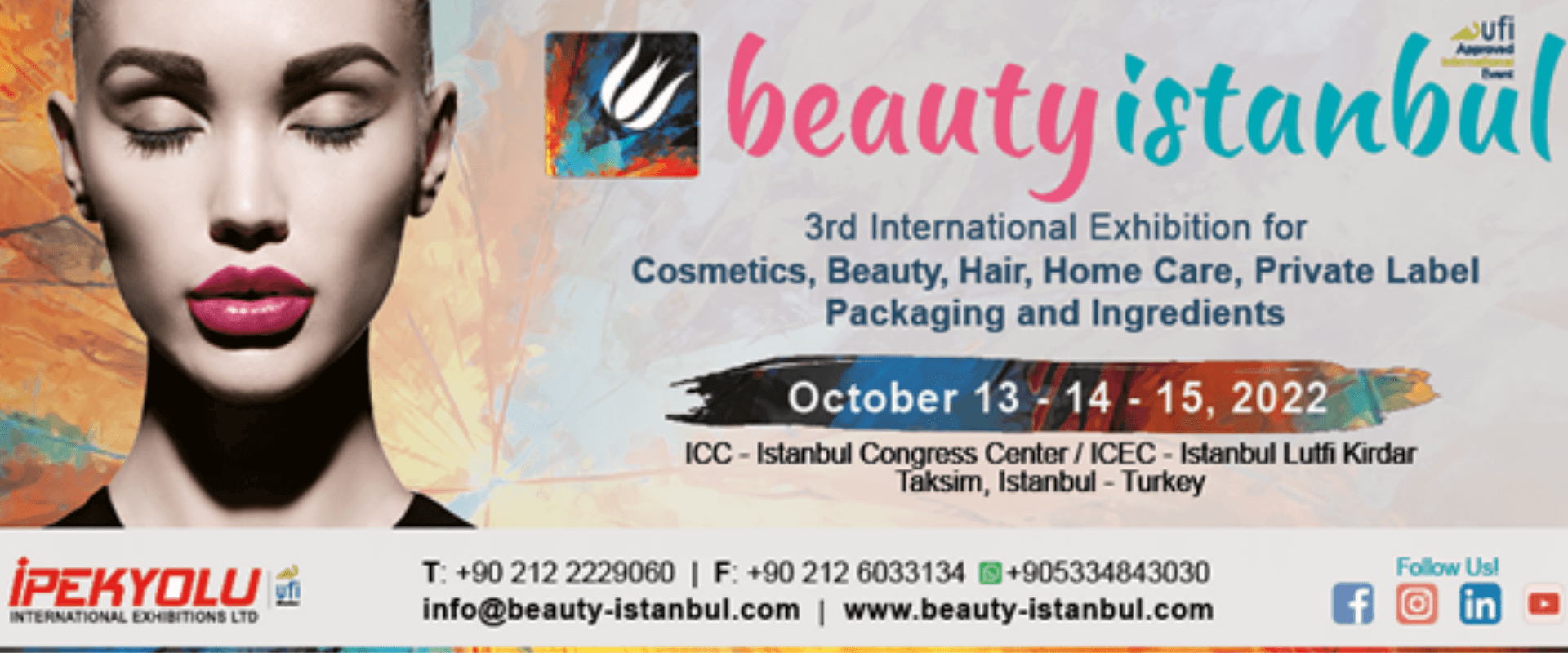 We will be Beautyistanbul Exhibition